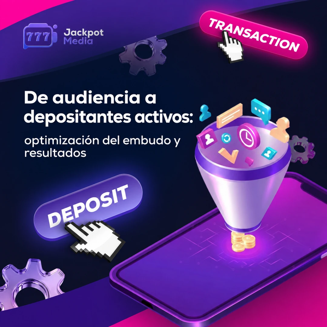 De audiencia a depositantes activos: dónde pierde jugadores el embudo